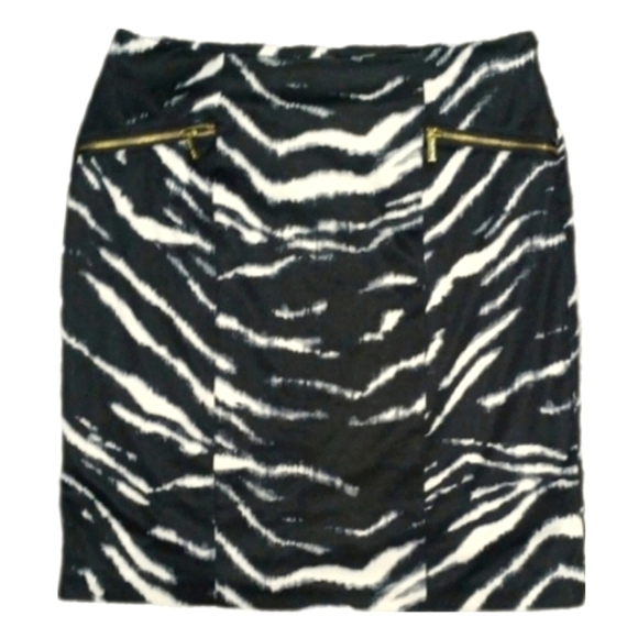 Michael Kors Animal Print Pencil Skirt - Picture 2 of 4